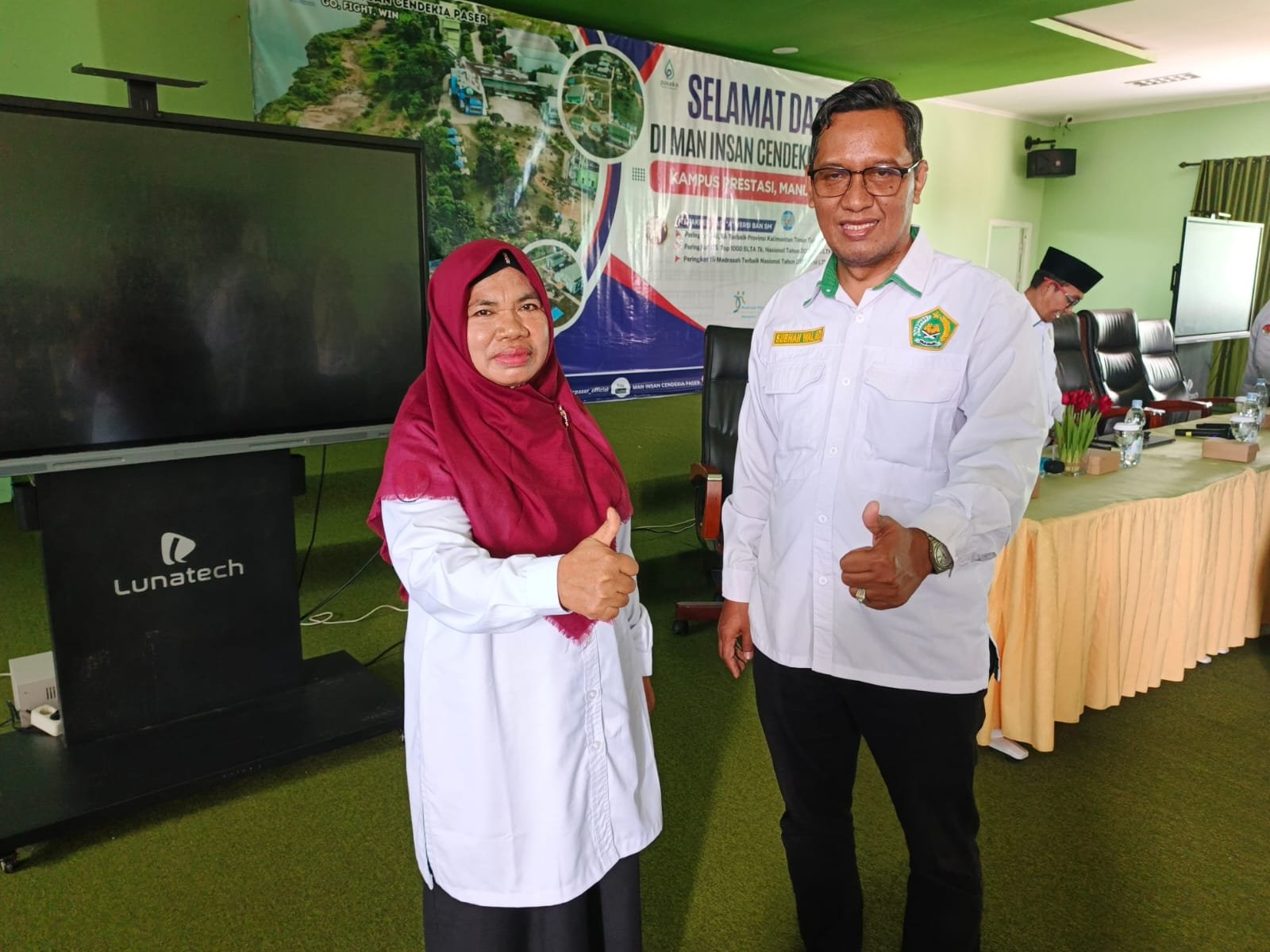Pimpinan MAN Paser Ikuti Pembinaan GTK Bersama Inspektur I Itjen Kemenag RI